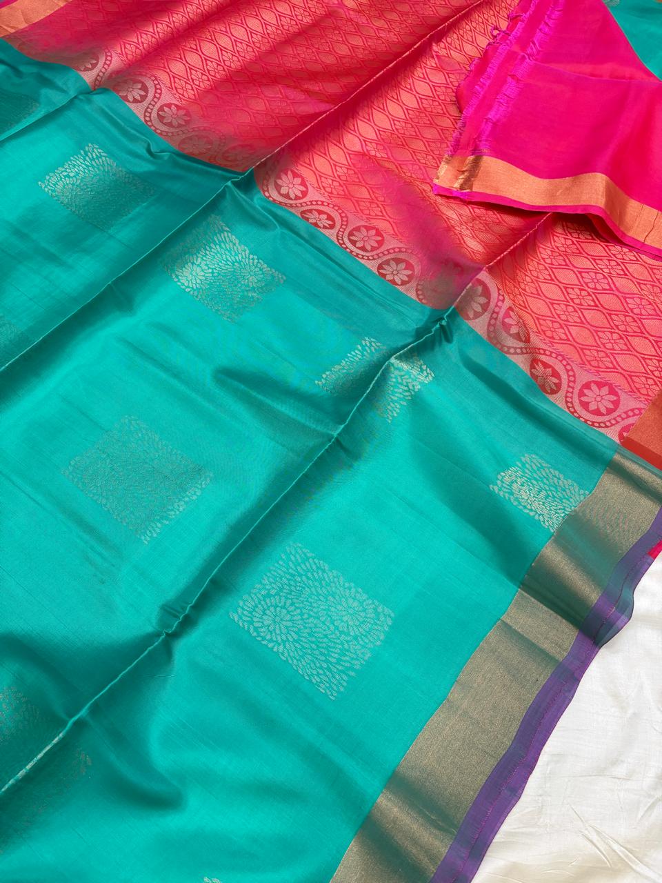 Uppada Tissue Border