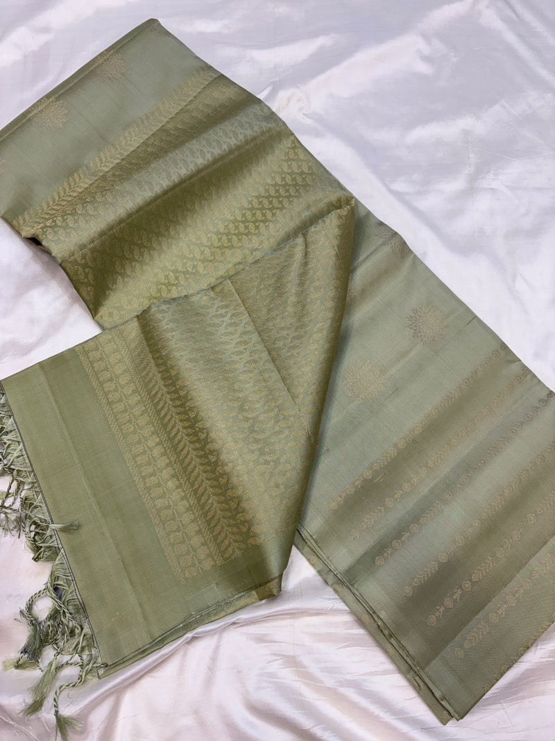 Manjari Soft Silk saree - Pure silk saree