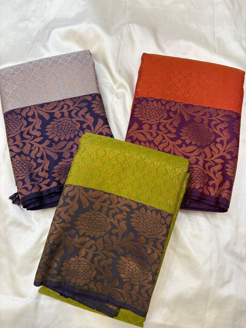 Brocade - Semi Silk