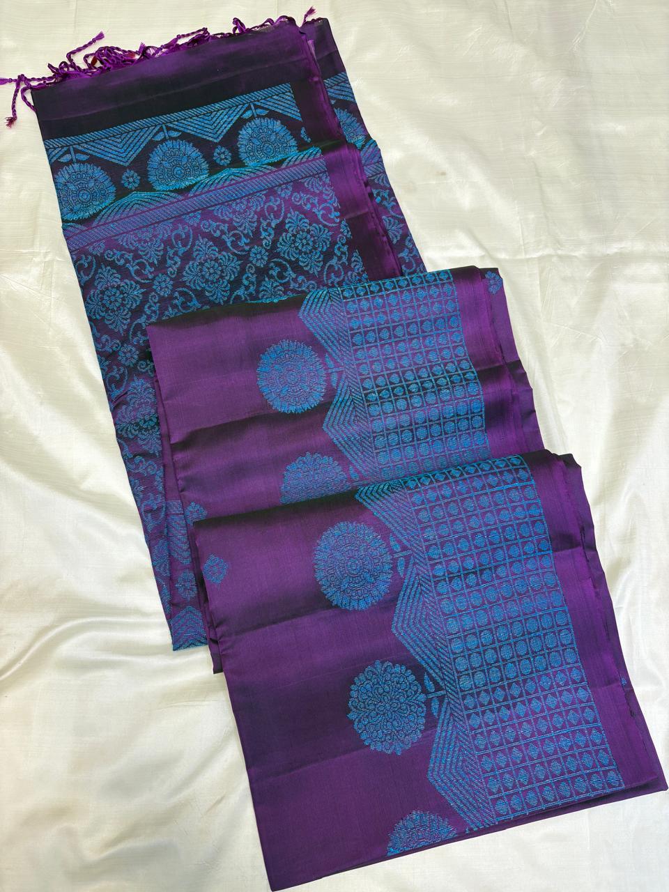 Reshmi Turning - softsilk saree