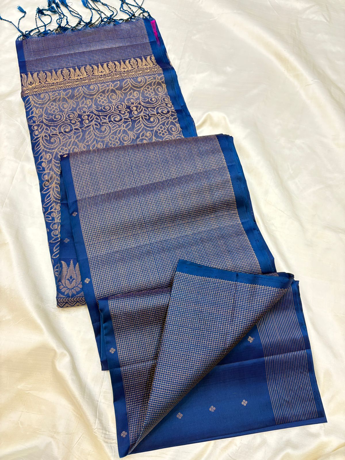 Soft Silk - Arani Zari Kattam - Pure silk saree