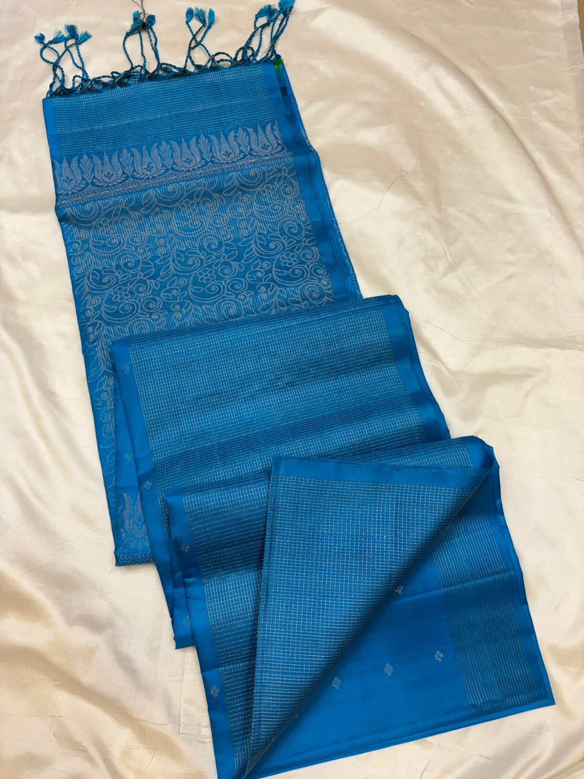 Soft Silk - Arani Zari Kattam - Pure silk saree