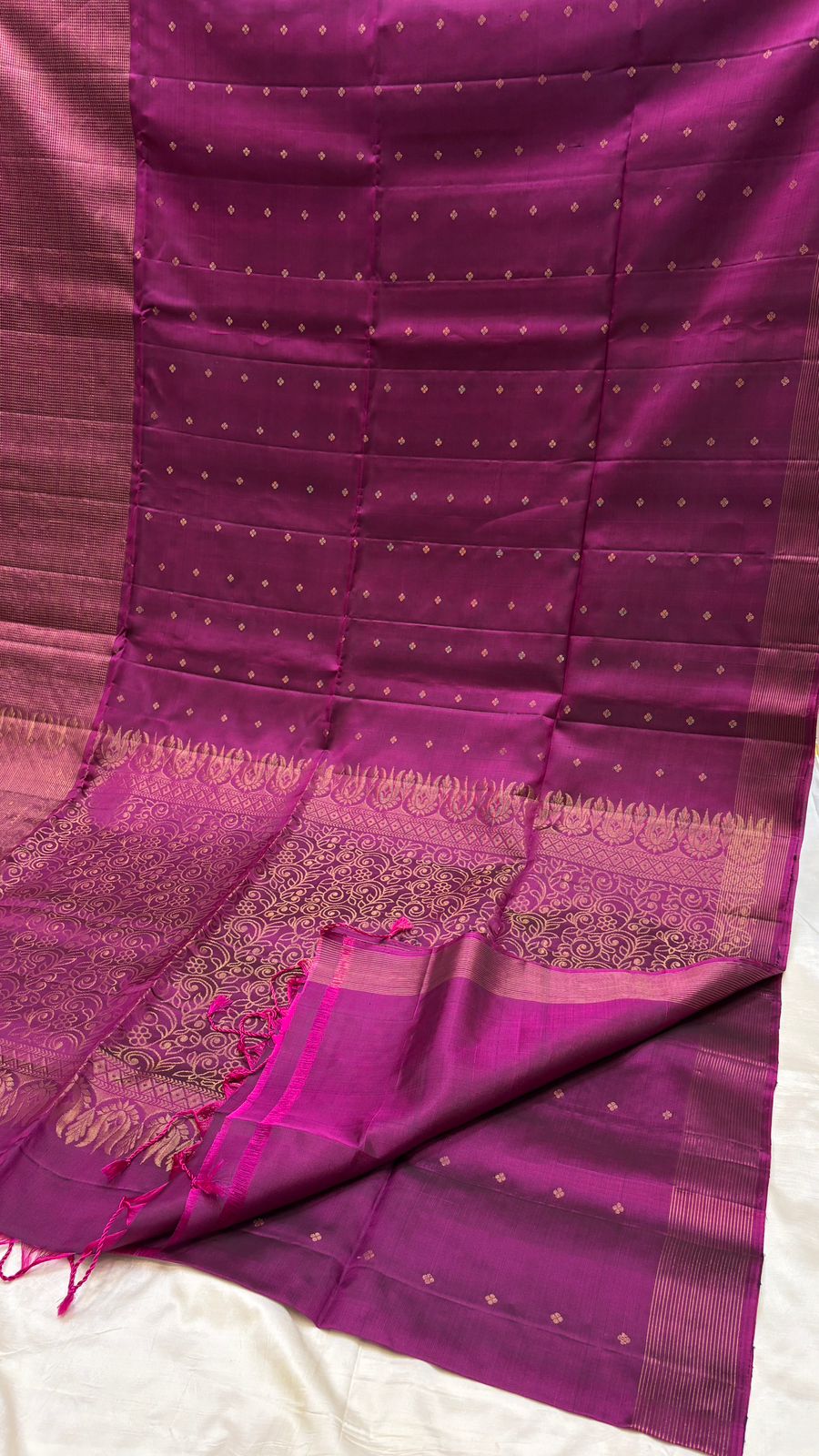 Soft Silk - Arani Zari Kattam - Pure silk saree
