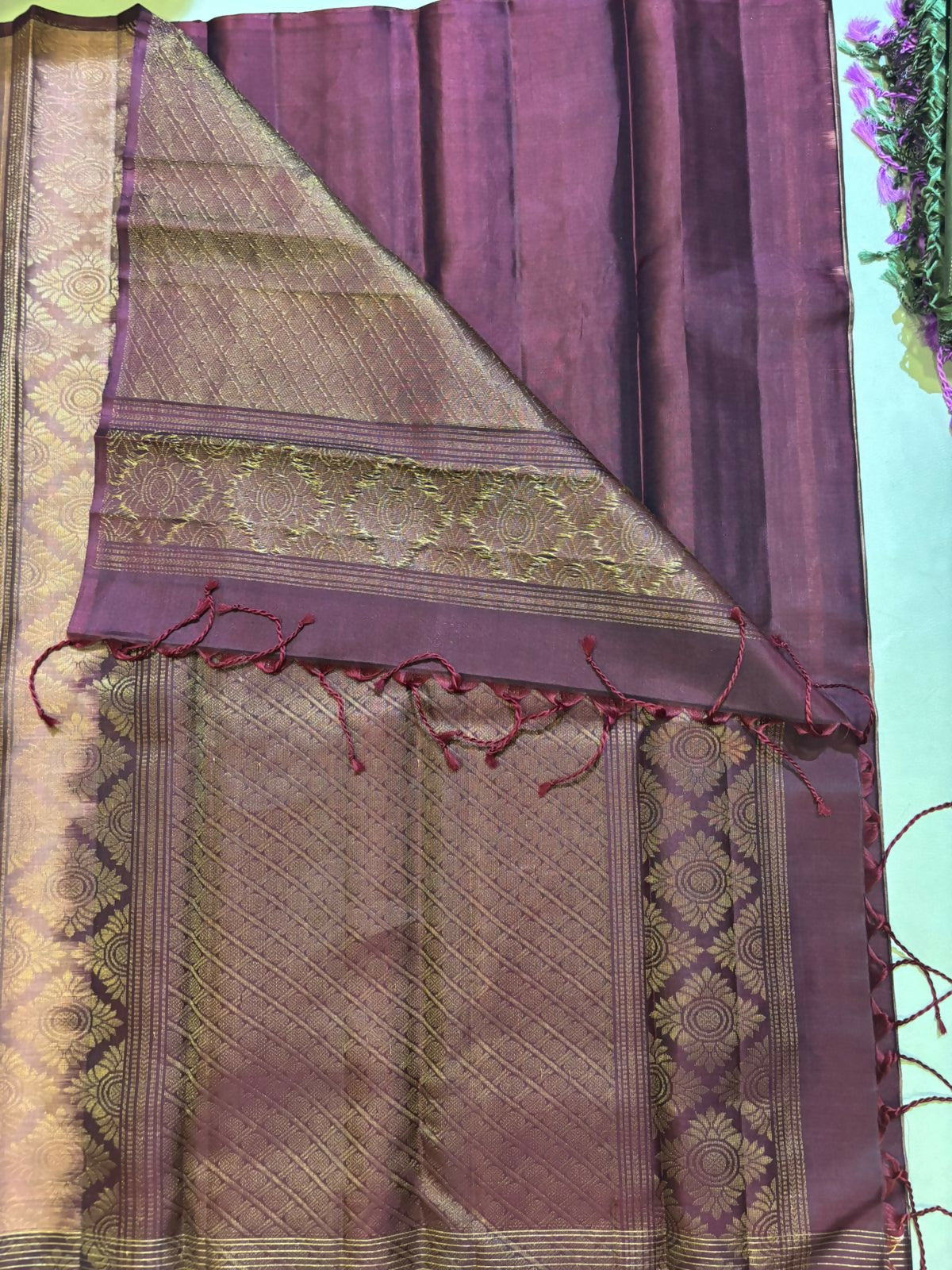 Vaidoori handloom softsilk saree - Pure silk saree