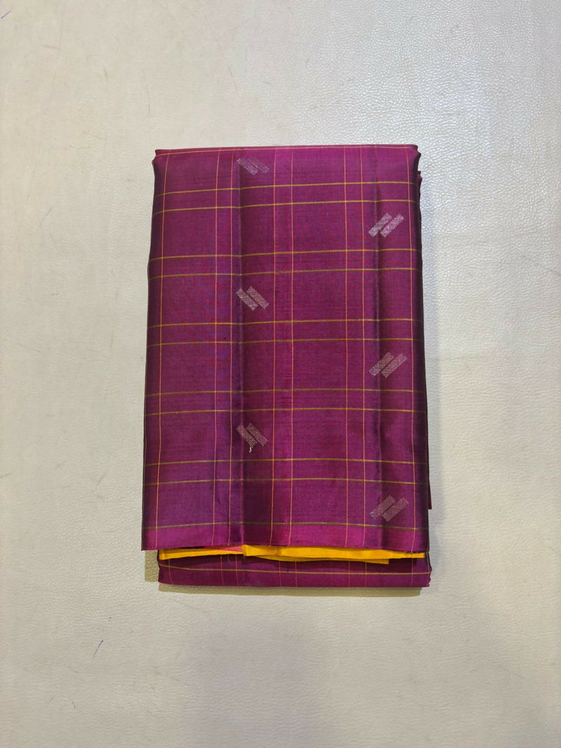 Paarvai handloom softsilk saree - Pure silk saree-AK1107