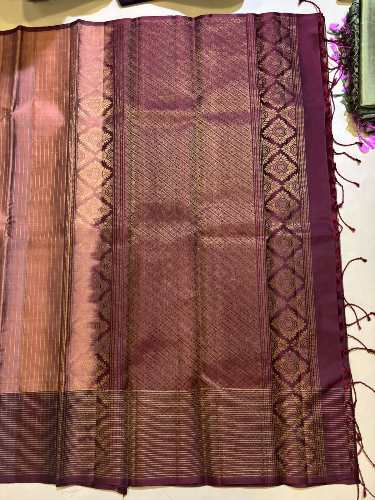 Vaidoori handloom softsilk saree - Pure silk saree