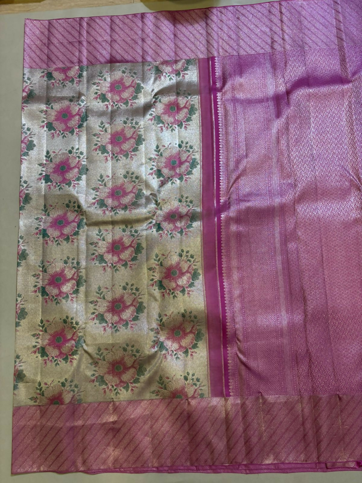Ziva Bridal silk saree - Pure silk saree