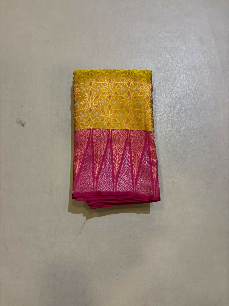 Kiaara Bridal silk saree - Pure silk saree