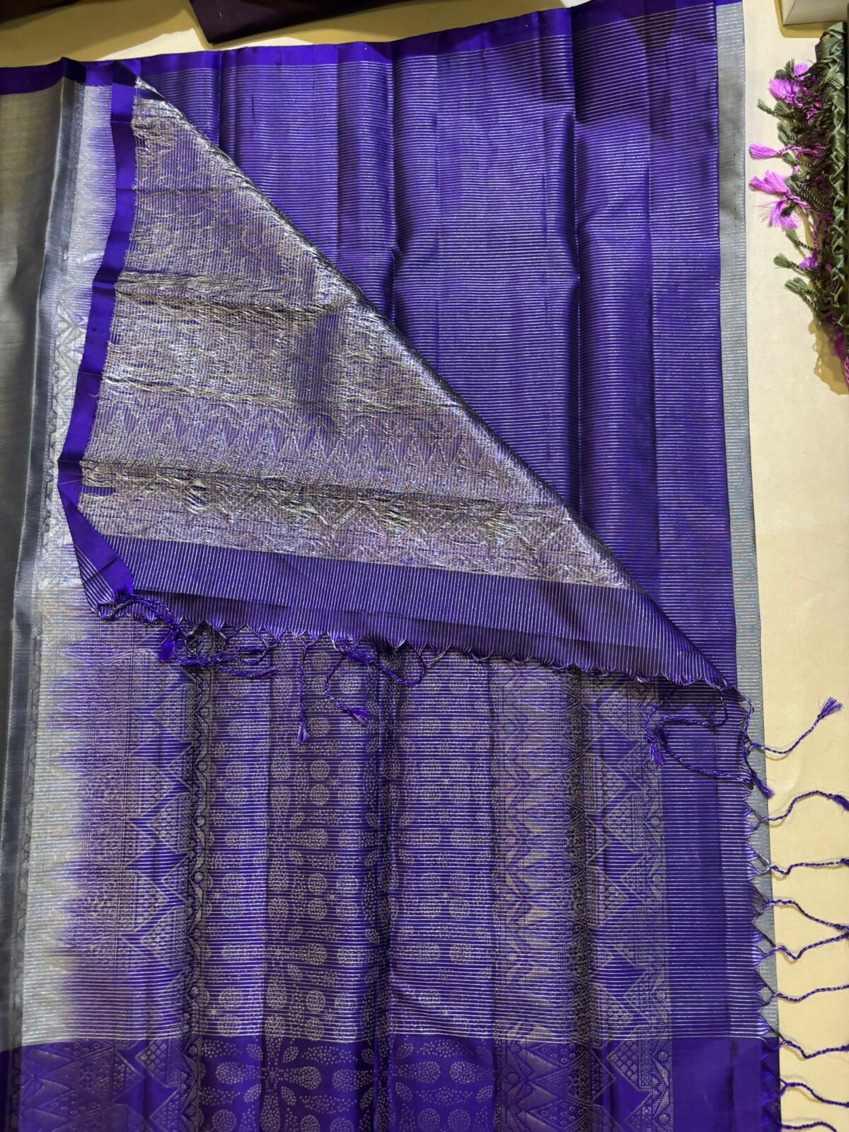 Karmugi handloom softsilk saree - Pure silk saree