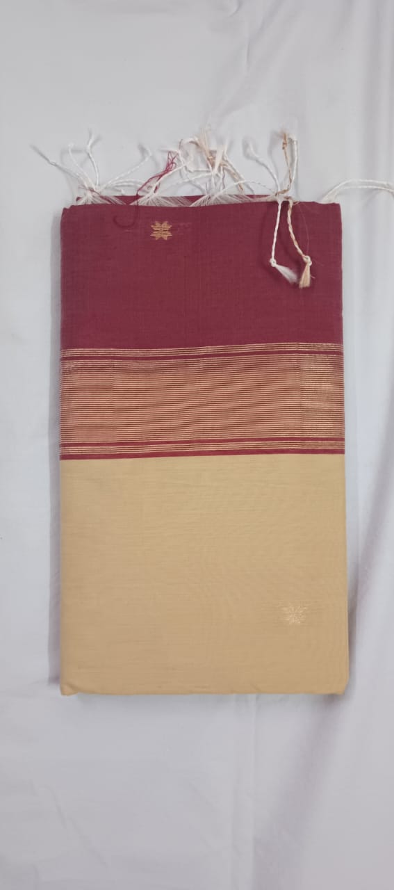 Maheshwari cotton saree