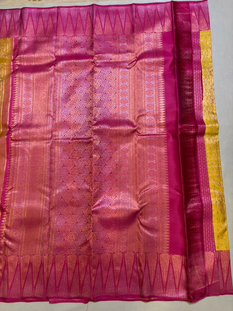 Kiaara Bridal silk saree - Pure silk saree