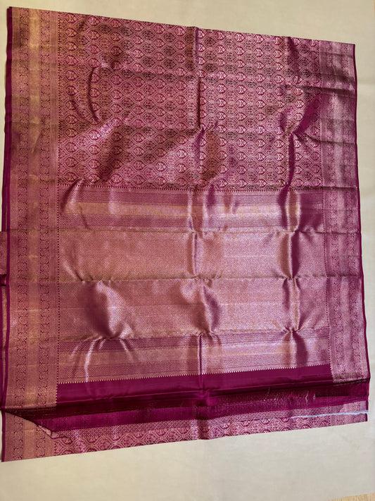 Miya handloom Bridal silk saree - Pure silk saree