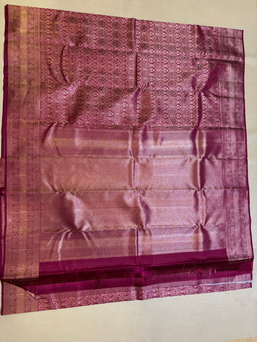Miya handloom Bridal silk saree - Pure silk saree