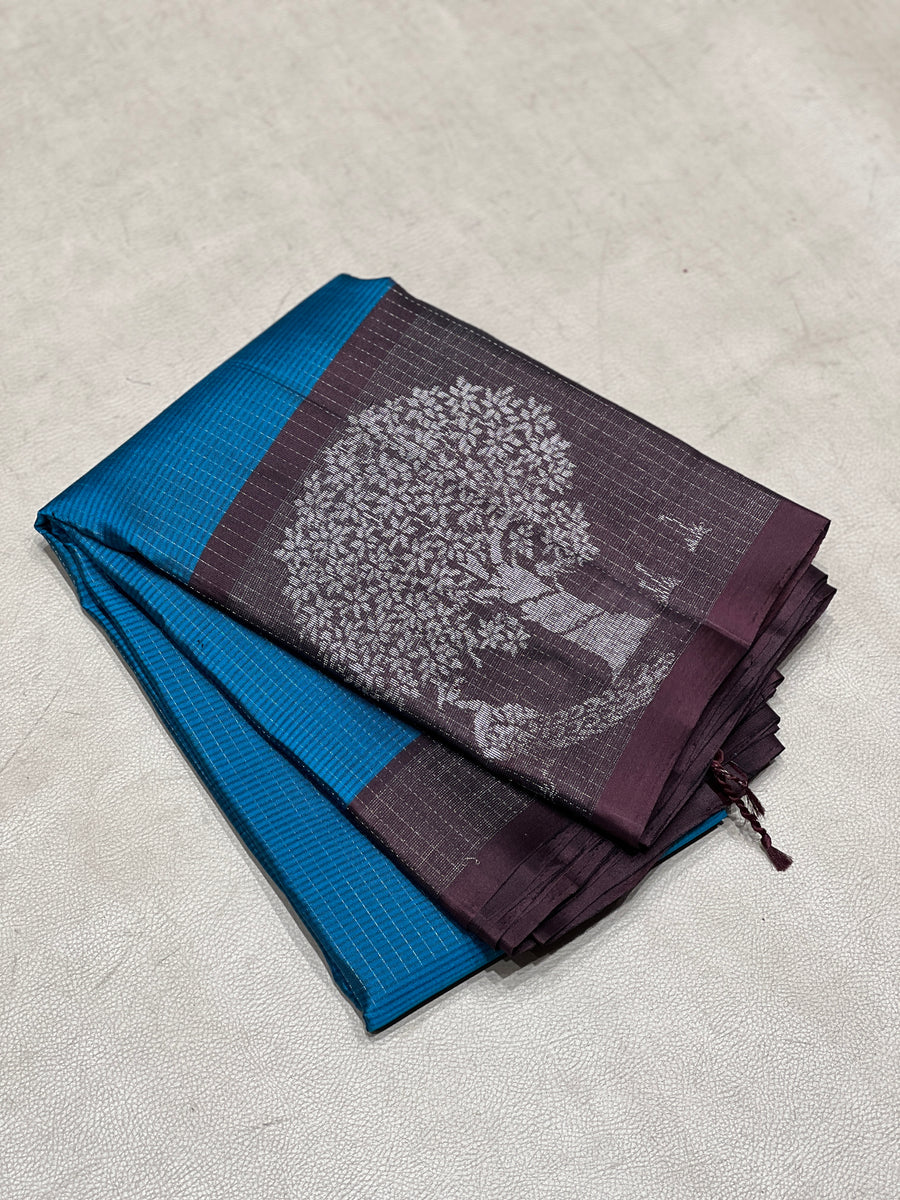 Vinnila handloom softsilk saree - Pure silk saree- AV104