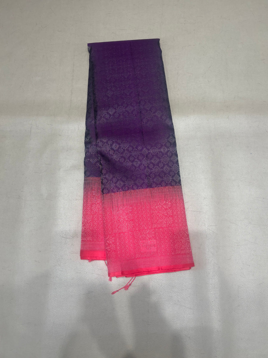 Kumudhini all self handloom softsilk saree - Pure silk saree