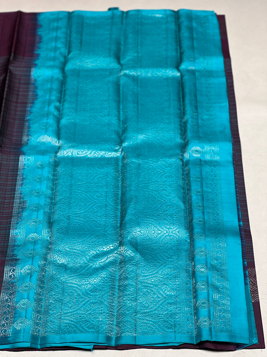Charvika handloom softsilk saree - Pure silk saree- AV104