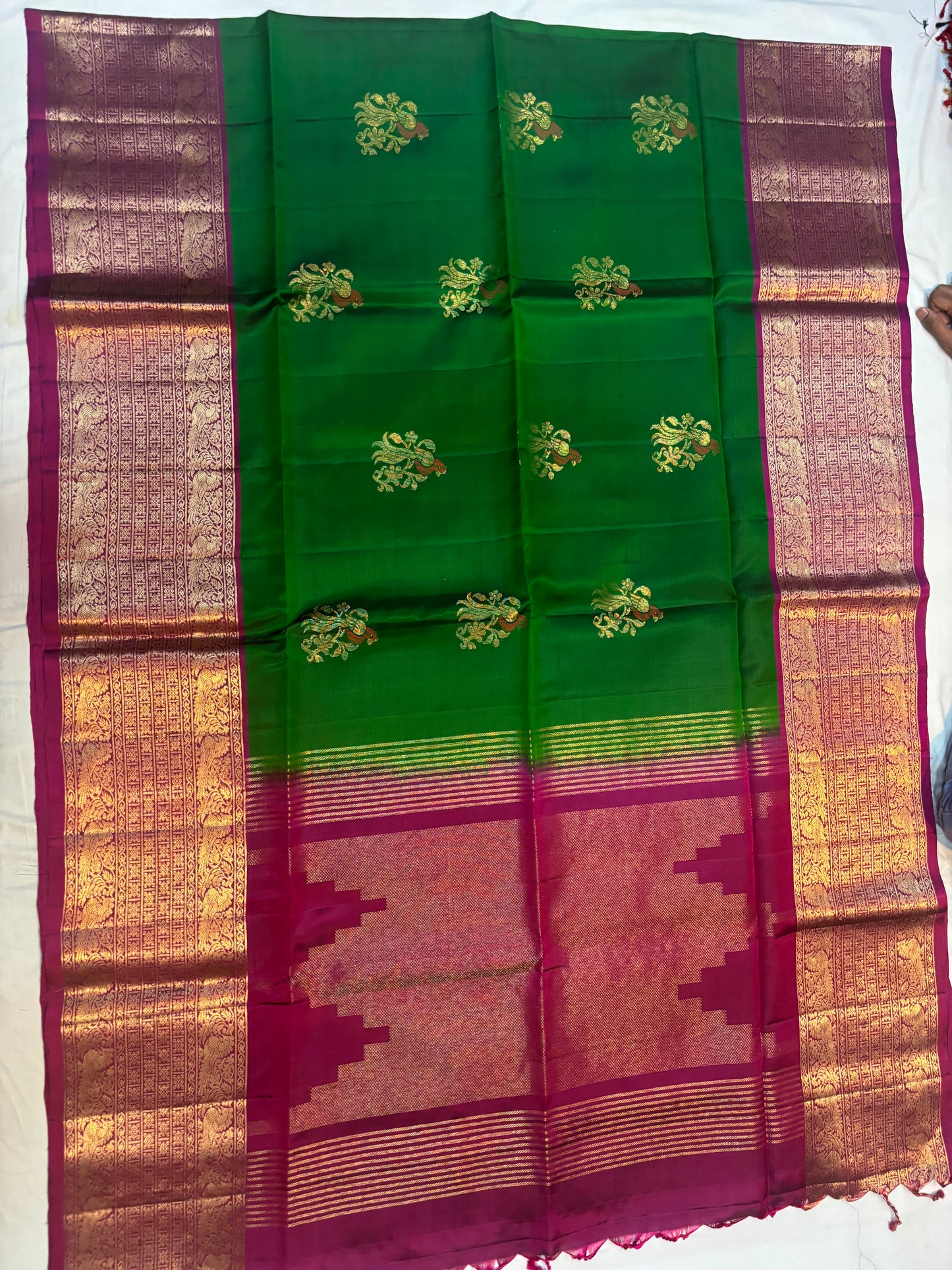 Varnakili handloom softsilk saree - Pure silk saree - 6 colors
