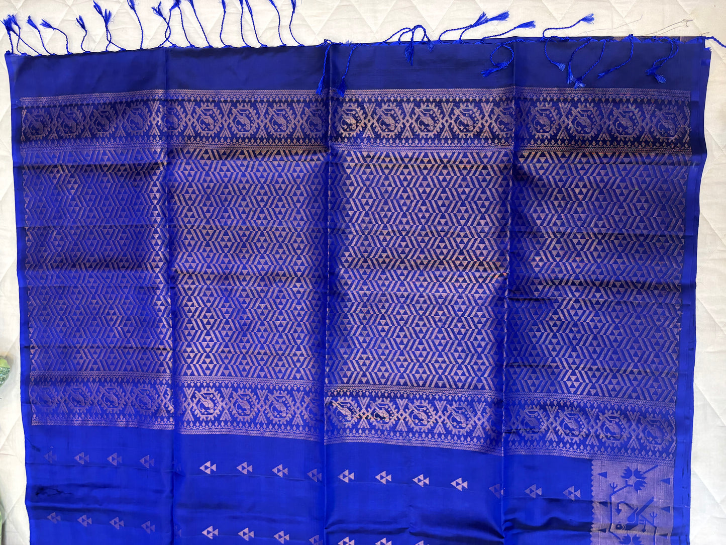 Paithani softsilk saree - self color - Pure silk saree