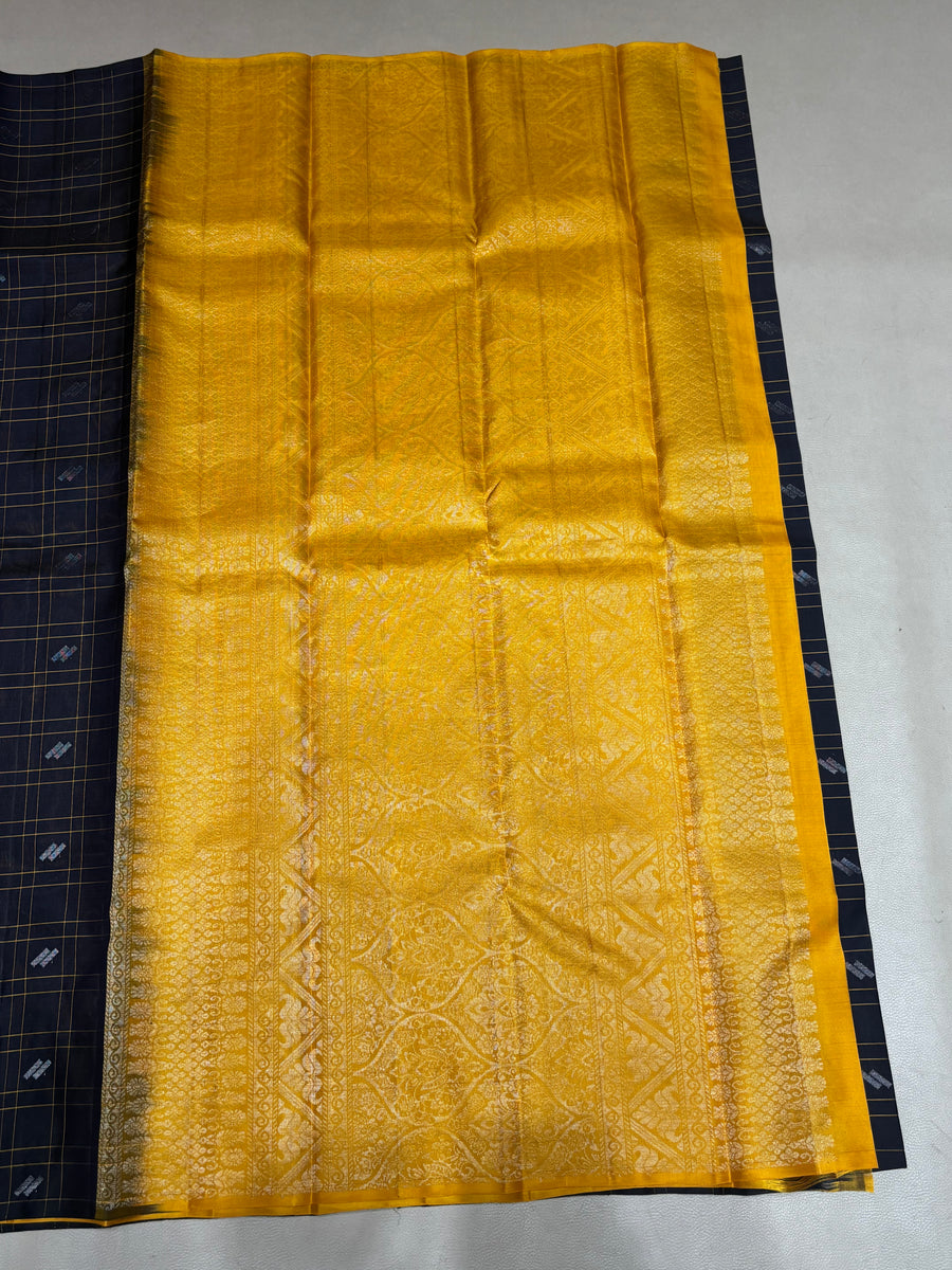 Paarvai handloom softsilk saree - Pure silk saree-AK1118
