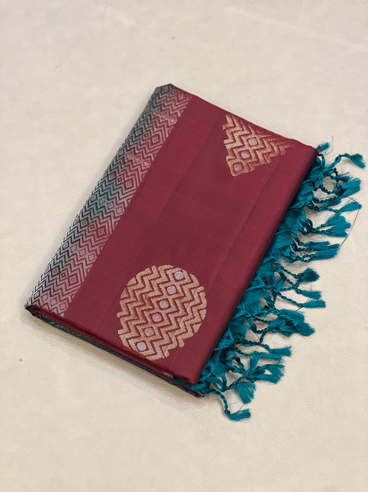 Mrittika handloom softsilk saree - Pure silk saree