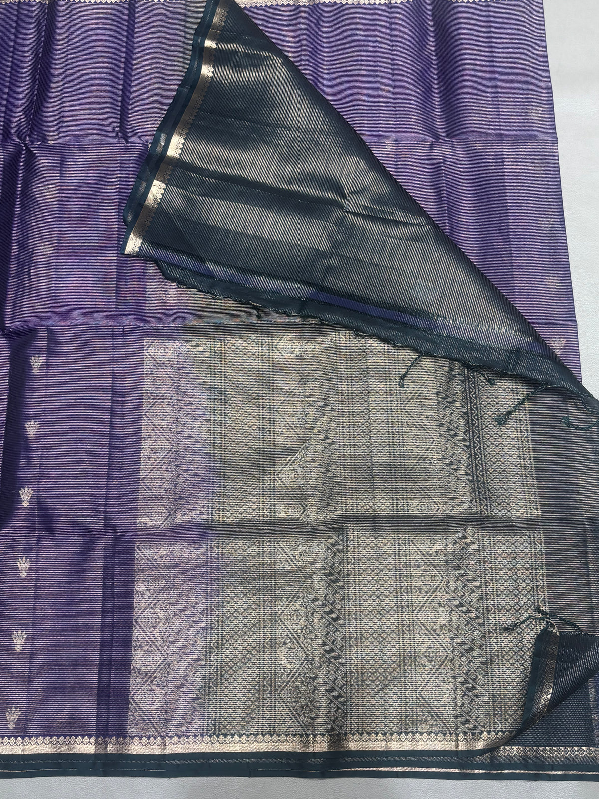 Ishvika tissue softsilk saree - Pure silk saree- GA101
