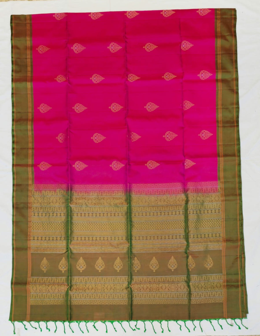 Banumathi Handloom softsilk saree - Pure silk saree