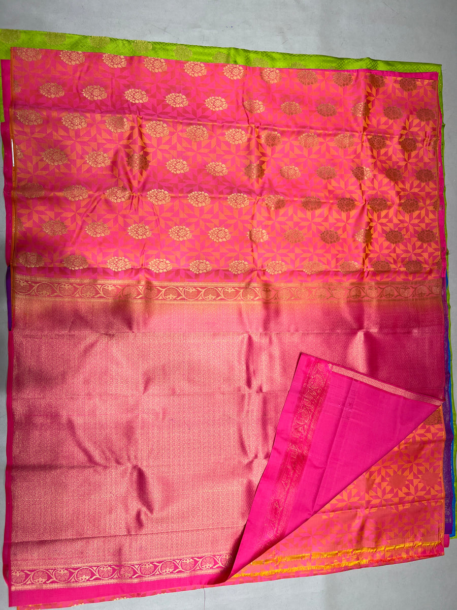 Karni pure mix softsilk saree