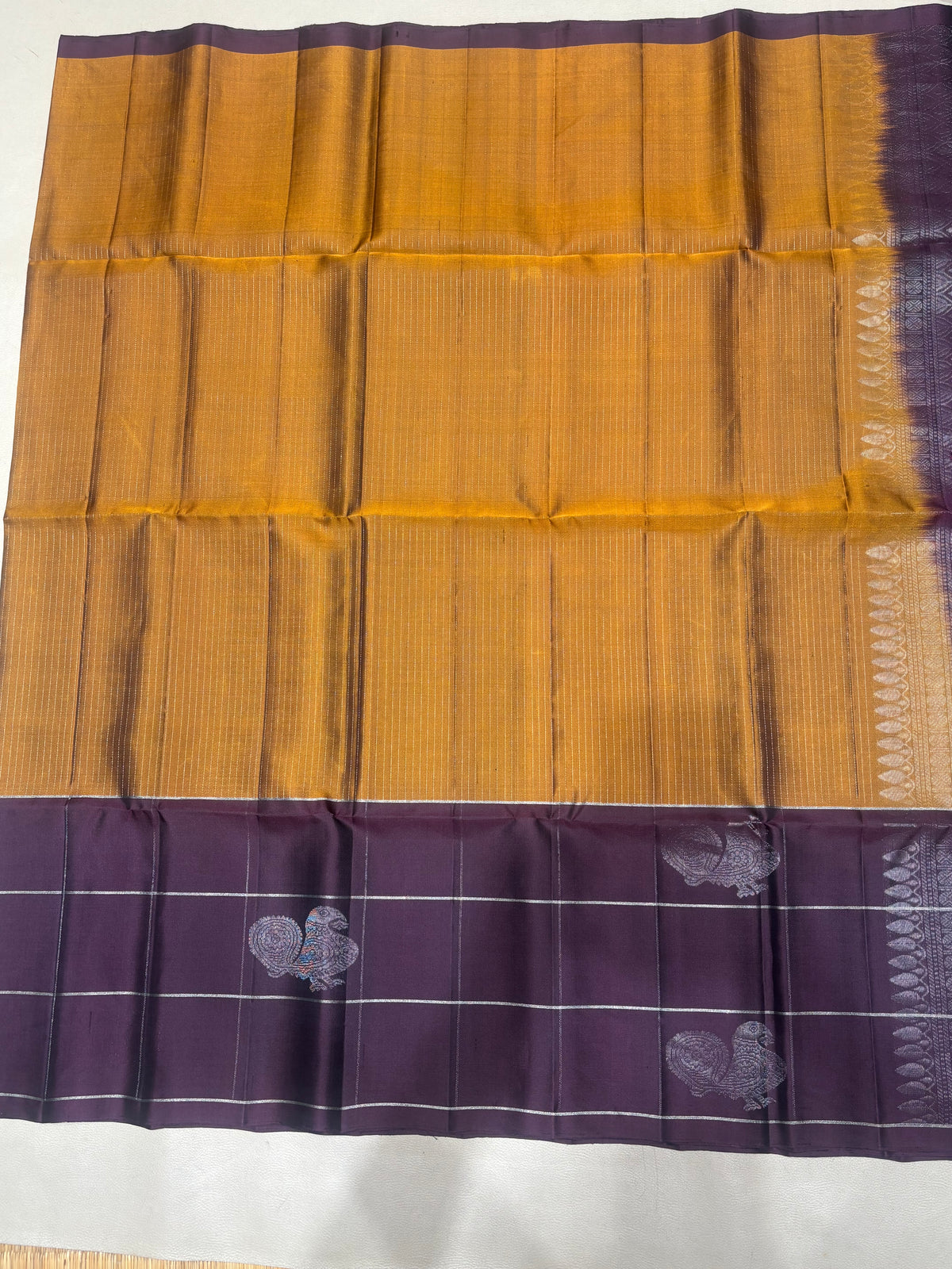 Rishika vaira oosi handloom softsilk saree - Pure silk saree- GA101
