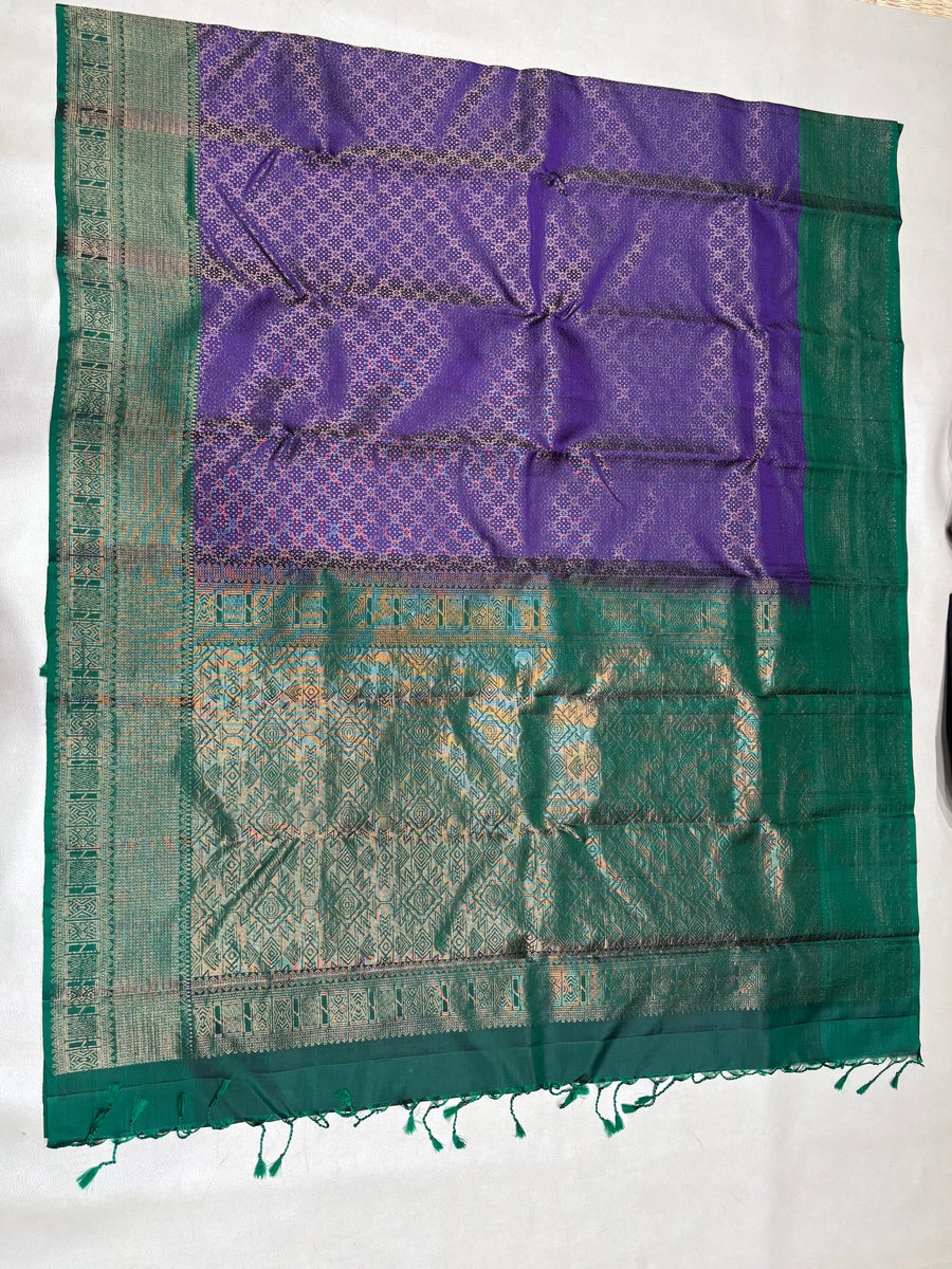 Kruti pure mix handloom softsilk saree