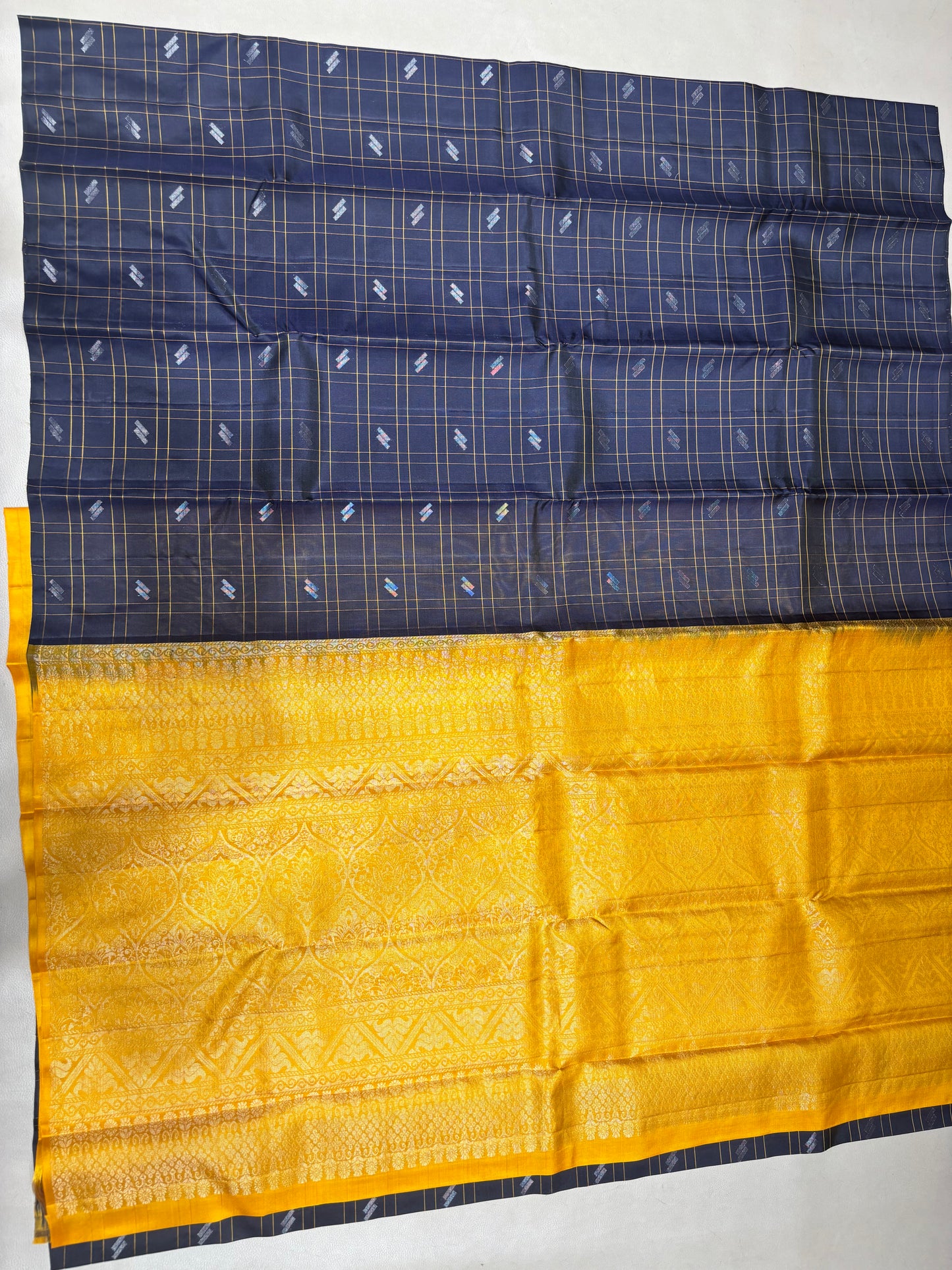 Paarvai handloom softsilk saree - Pure silk saree-AK1118