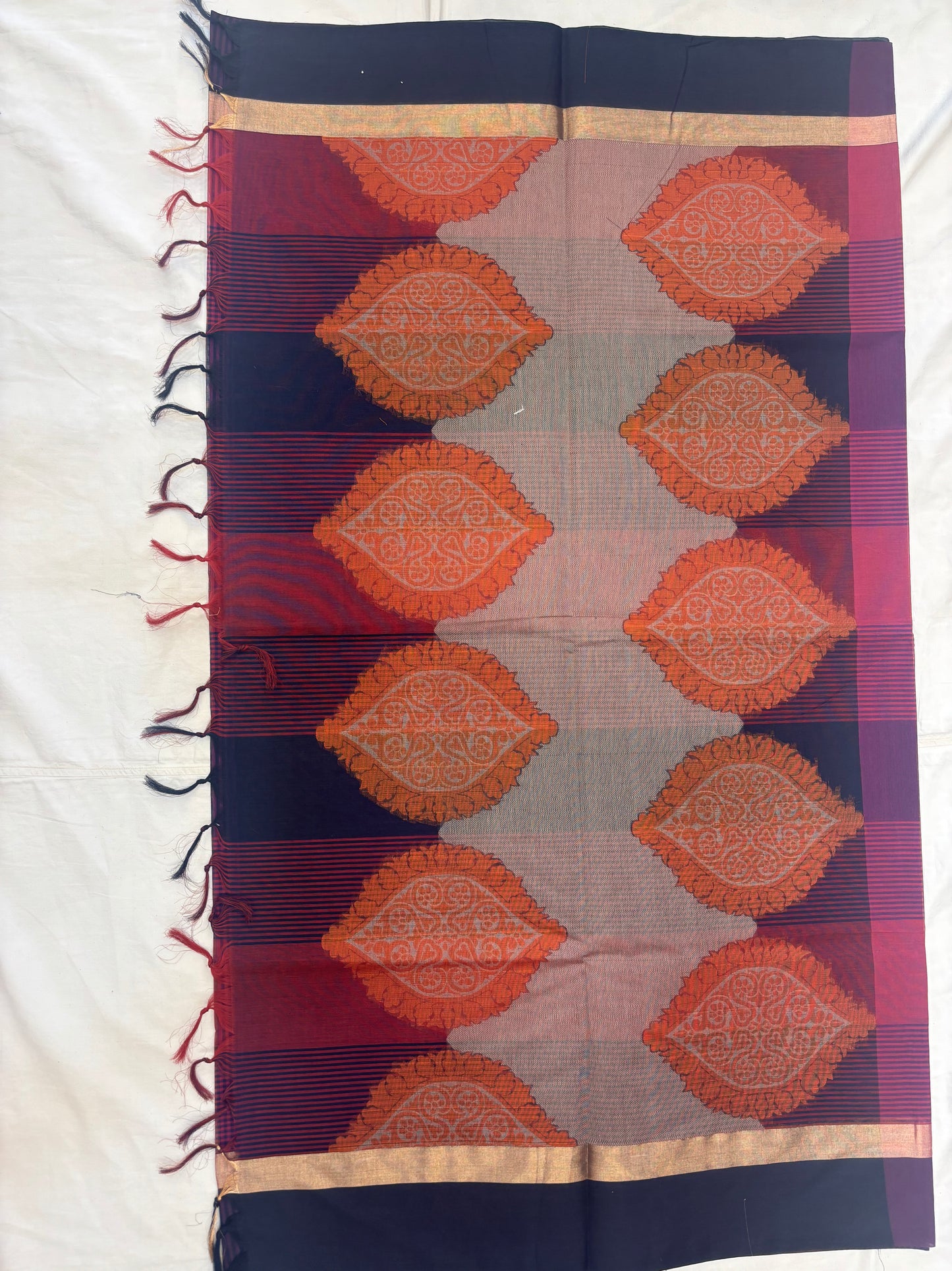 Anvika pure cotton saree