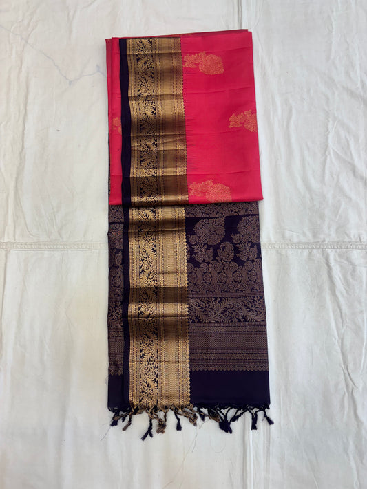 Niveda handloom softsilk saree- Pure silk saree