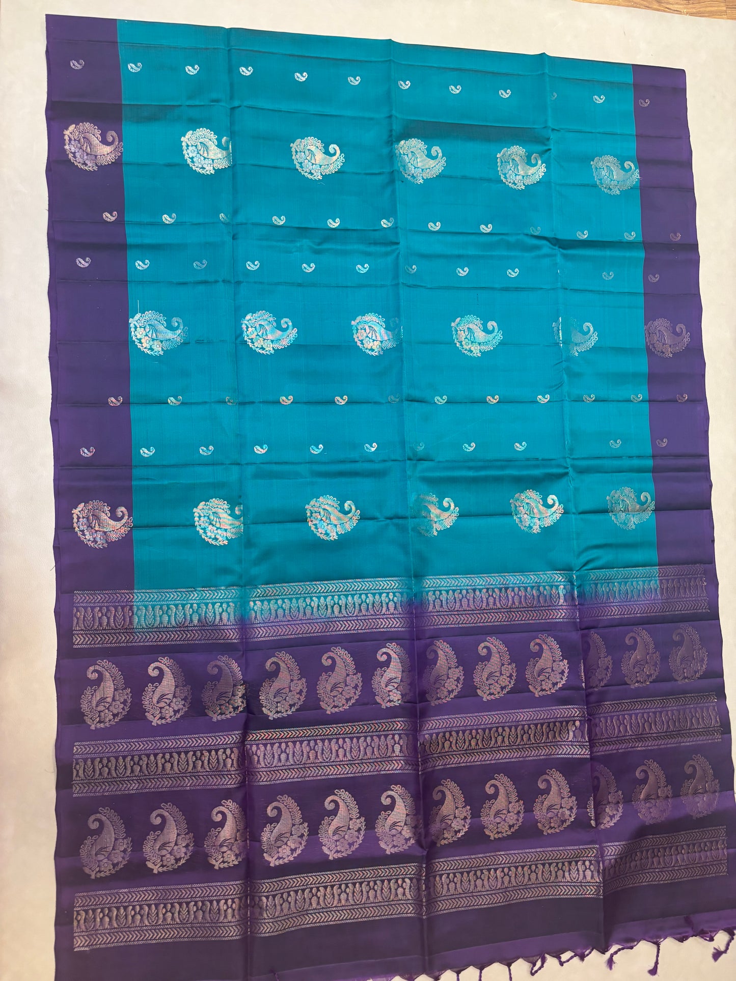 Margil handloom softsilk saree - Pure silk saree-set7