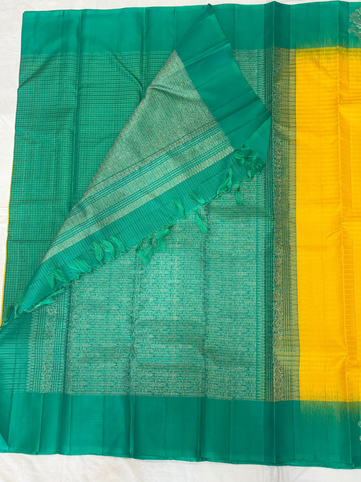 Sharvani handloom softsilk saree - Pure silk saree- GA105