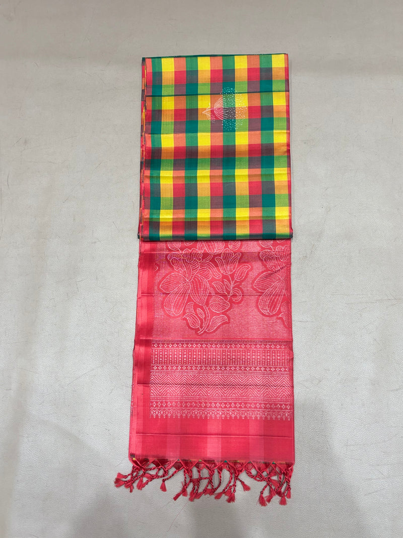 Charika handloom softsilk saree - pure silk saree -GA104