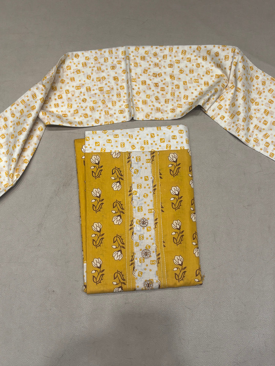 Yamini pure cotton salwar suit material