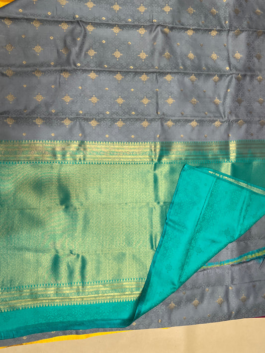 Advika pure mix softsilk saree