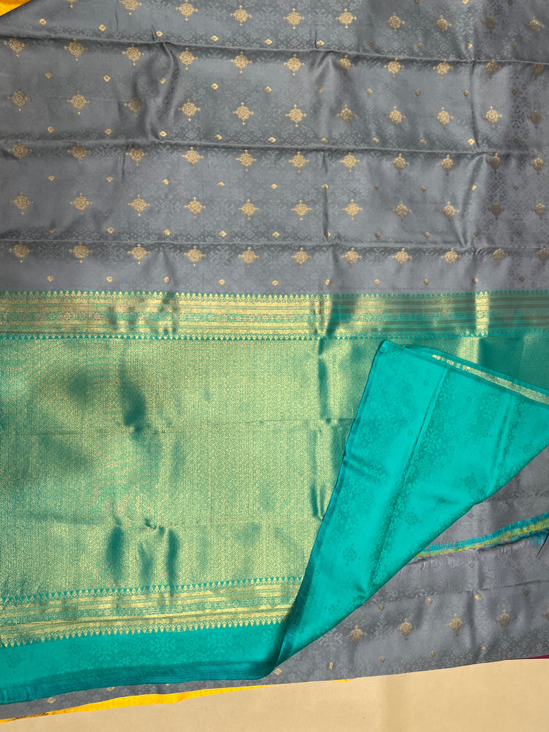 Advika pure mix softsilk saree