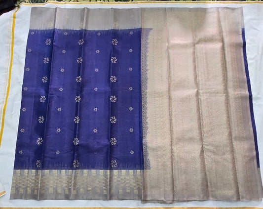 Prakriti handloom softsilk saree - Pure silk saree- AK1101