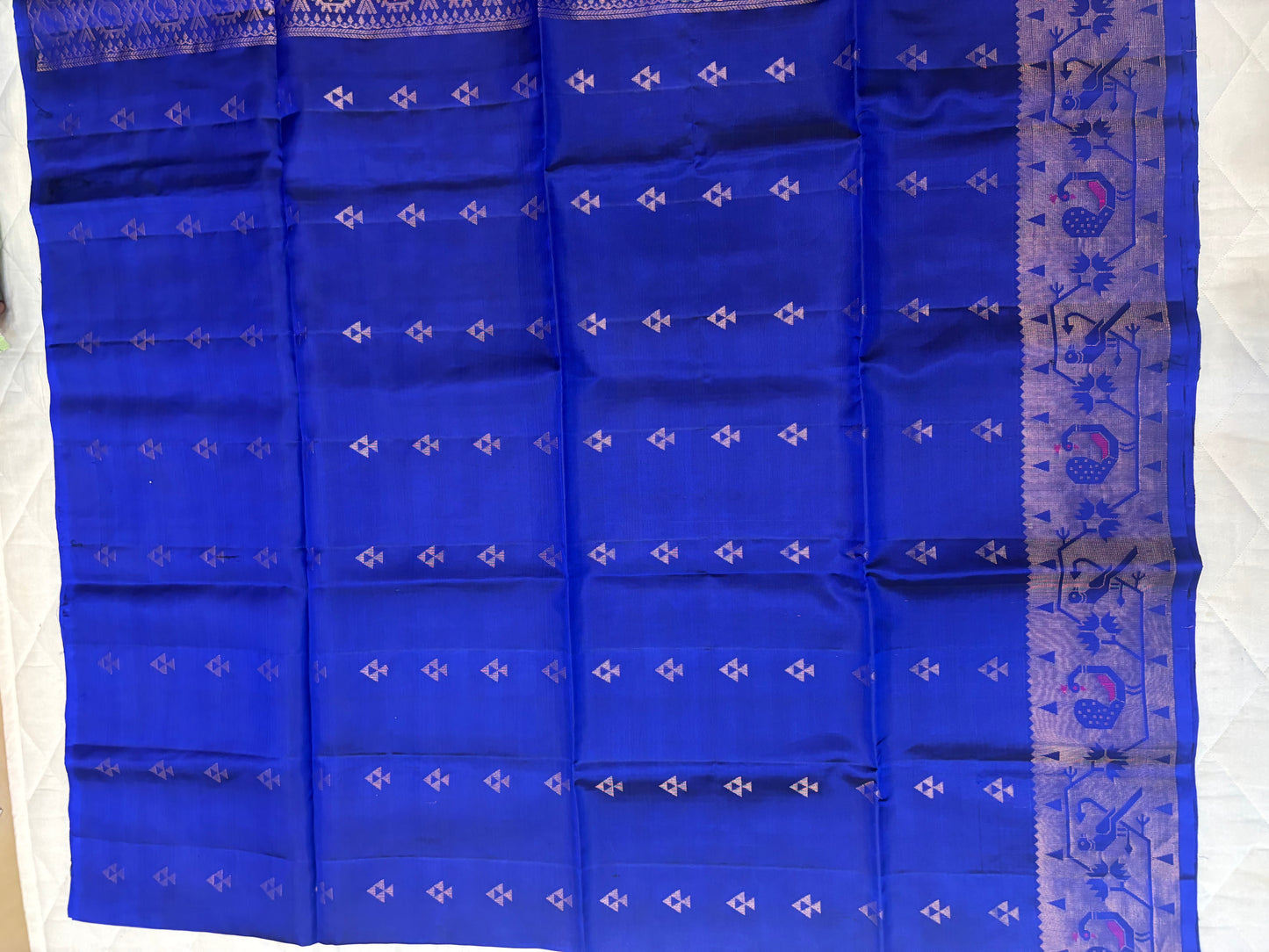 Paithani softsilk saree - self color - Pure silk saree