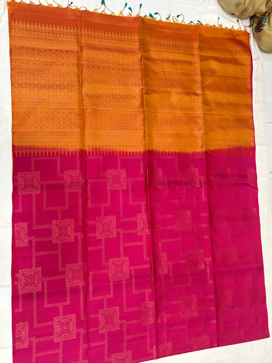 Kavini handloom softsilk saree - Pure silk saree