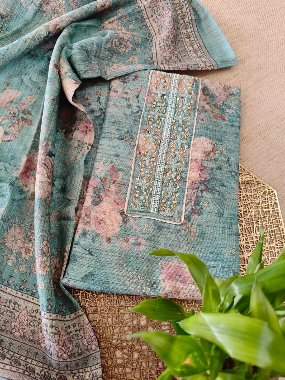Linen salwar material