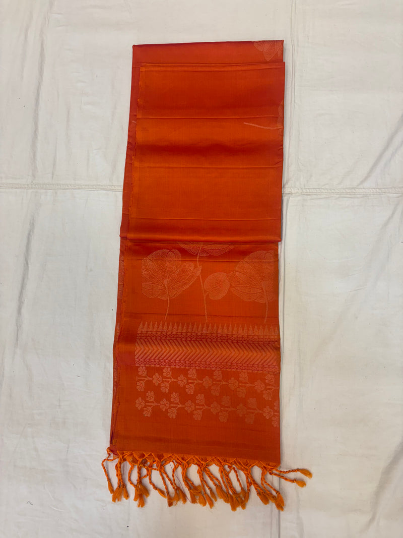 Aheli handloom pure mix softsilk saree - BA103