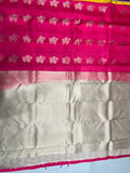 Gulab pure mix softsilk saree