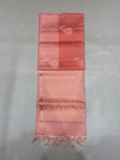 Mayuri peach pink handloom softsilk saree - Pure silk saree