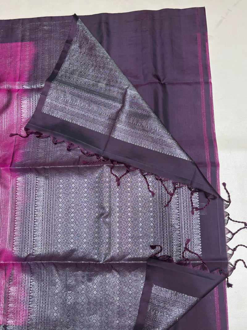 Adwita handloom softsilk saree - Pure silk saree