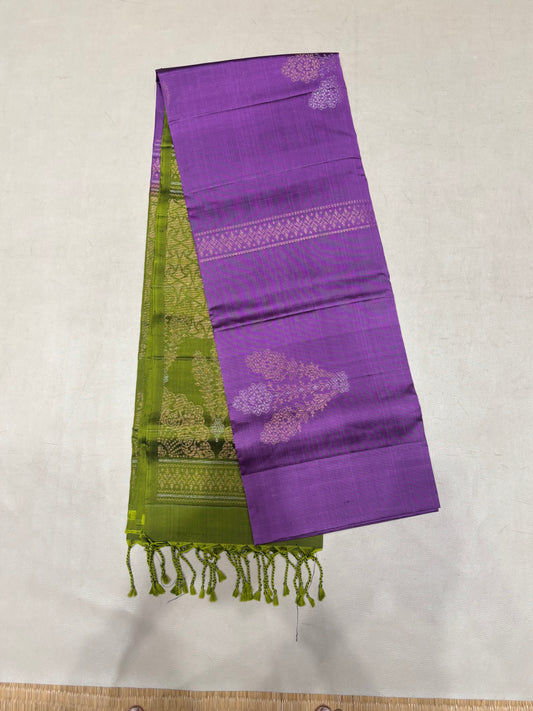 Anasuya handloom softsilk saree - 4colors - Pure silk saree