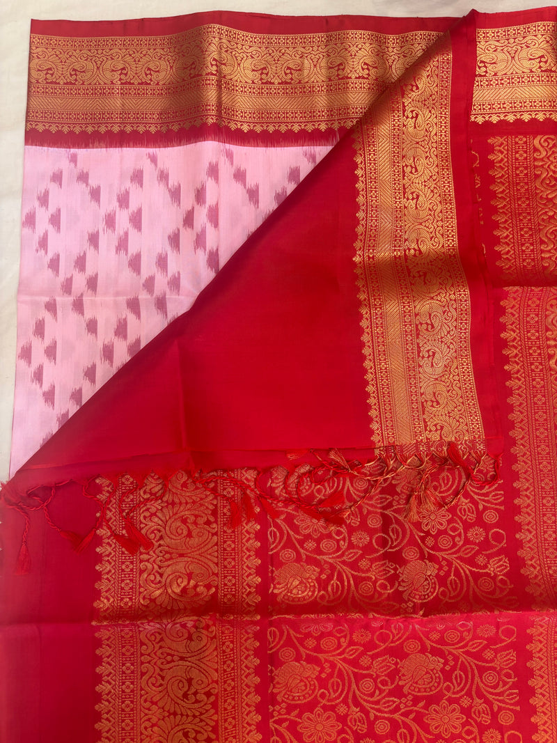Ilarani handloom Pochampally softsilk saree - Pure silk saree