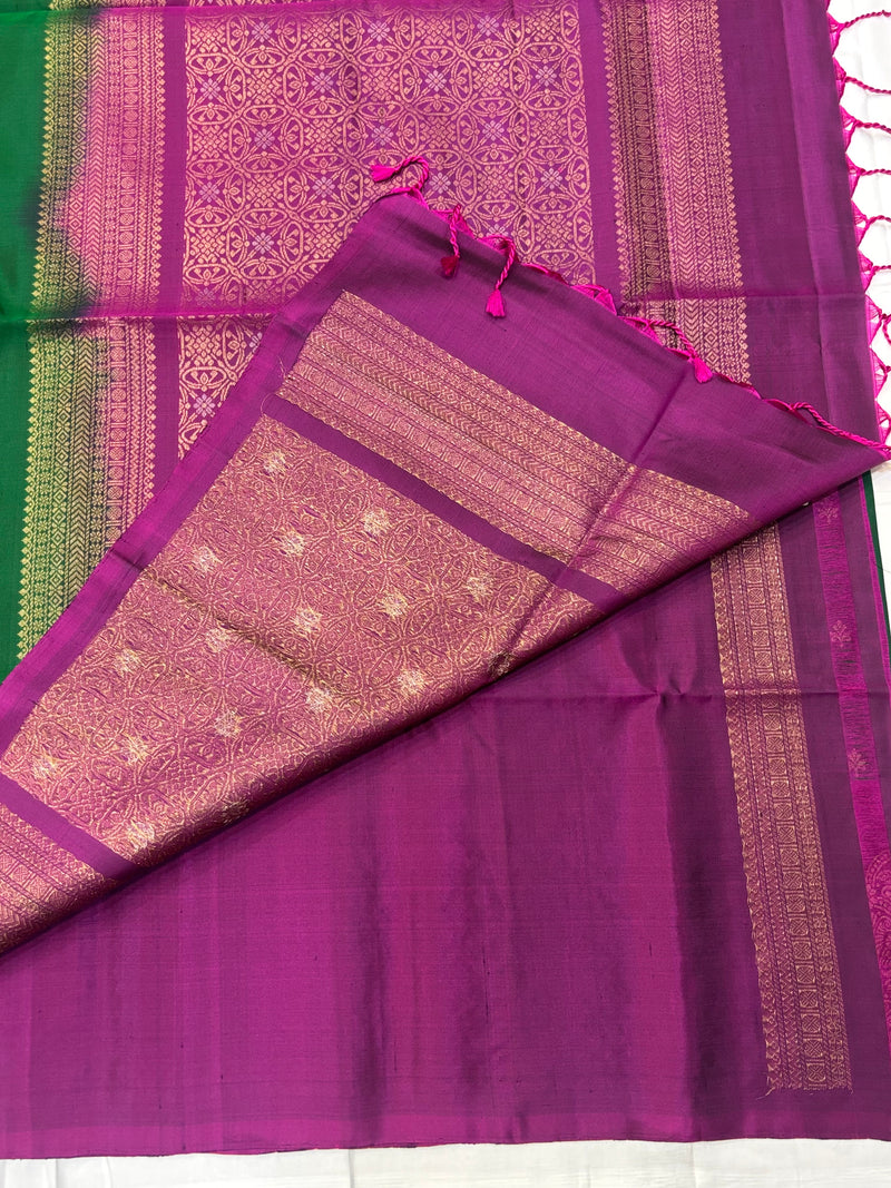 Vidya handloom softsilk saree - Pure silk saree