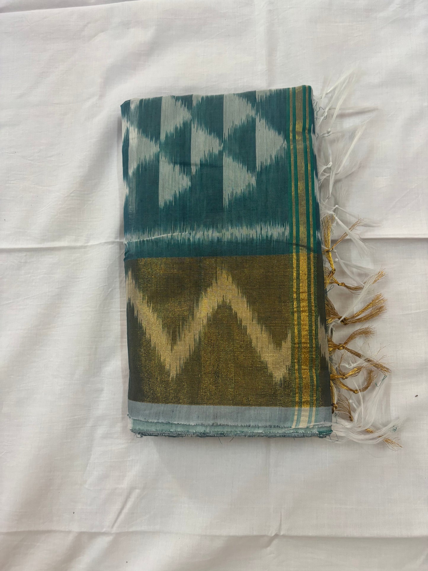 Vanaja blue handloom Kota cotton sarees